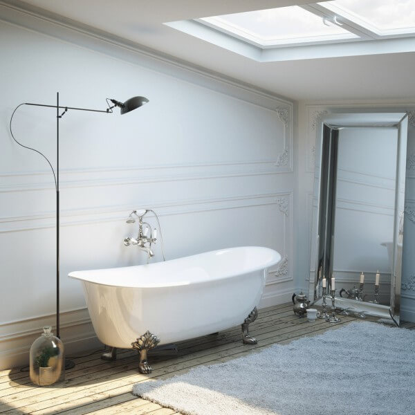 Wie richte ich ein Badezimmer im Landhausstil ein?